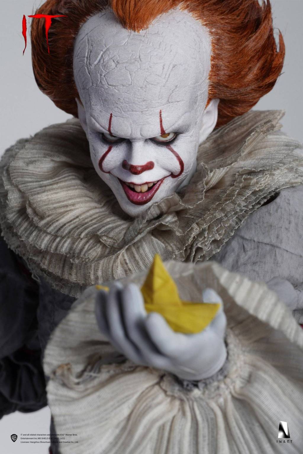 A Look At Pennywise Sixth Scale Premium Edition Action Figure by InArt Coming in 2023.