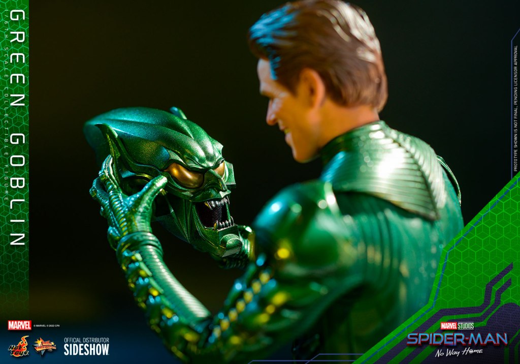 First Look At Hot Toys Green Goblin Sixth-Scale Action Figure With Glider!